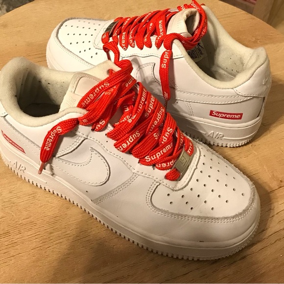 Air Force 1 Supreme Nike white size 5.5 - Picture 4 of 8